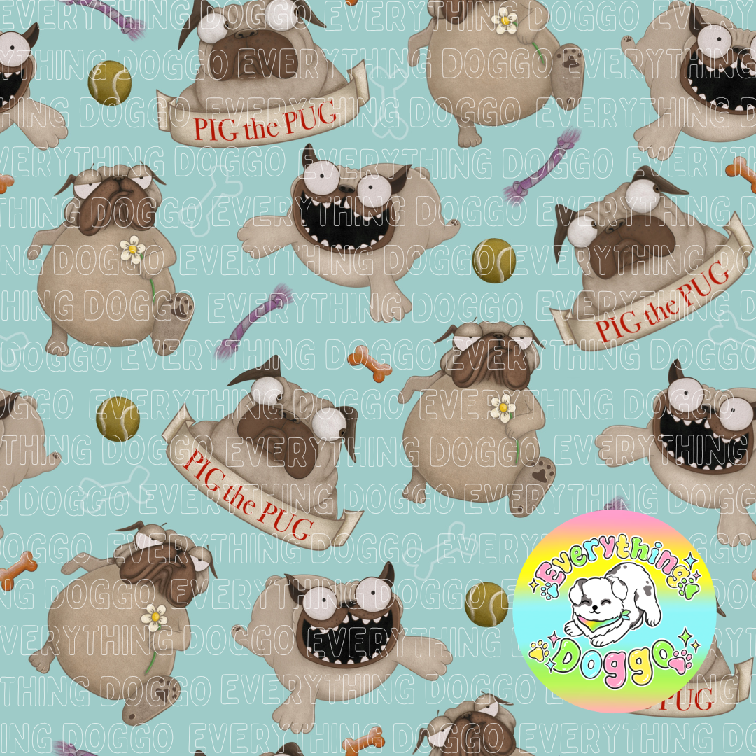 Pig Pug - Bandana