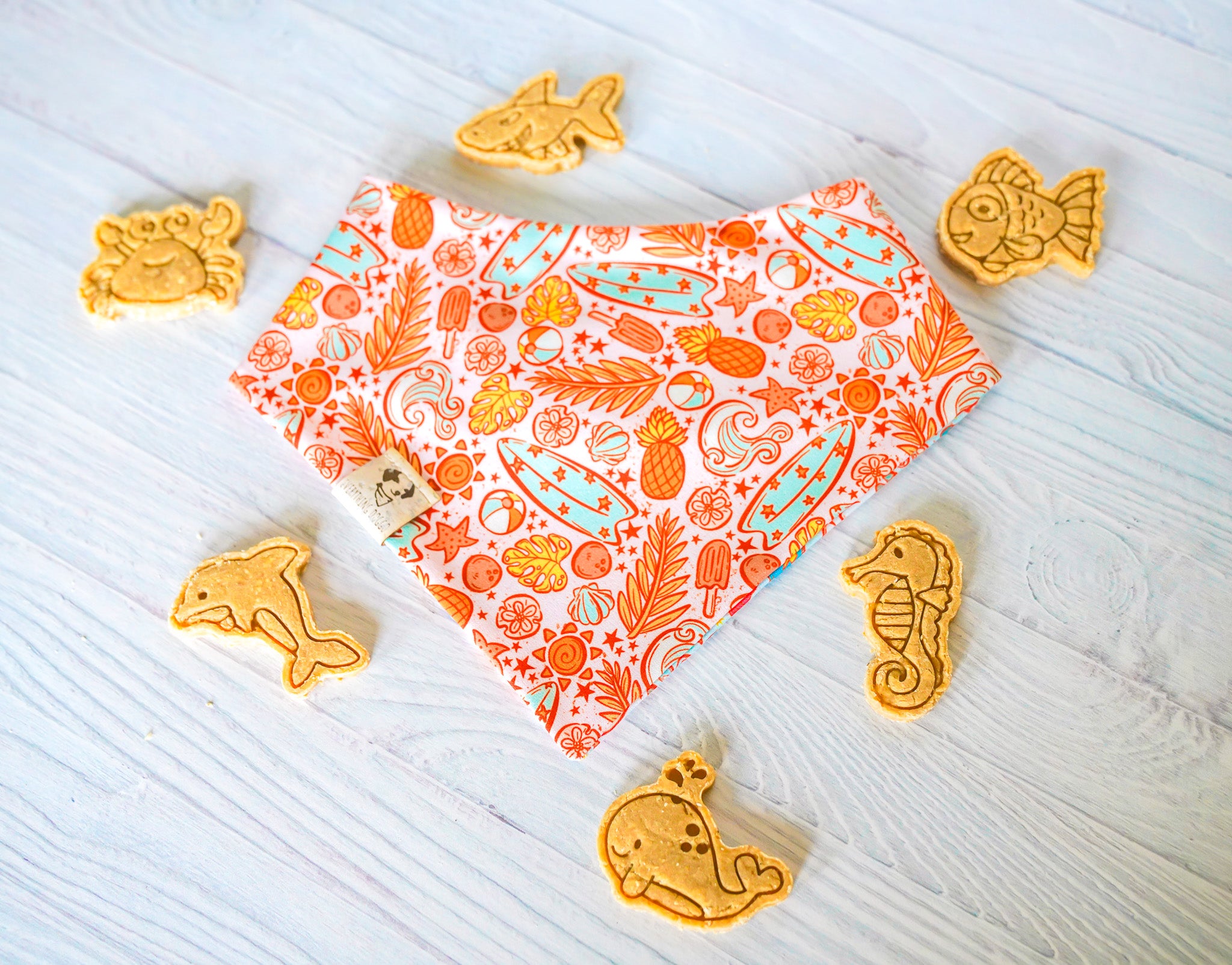 Rad Sea - Active Snap On Bandana (Reversible)