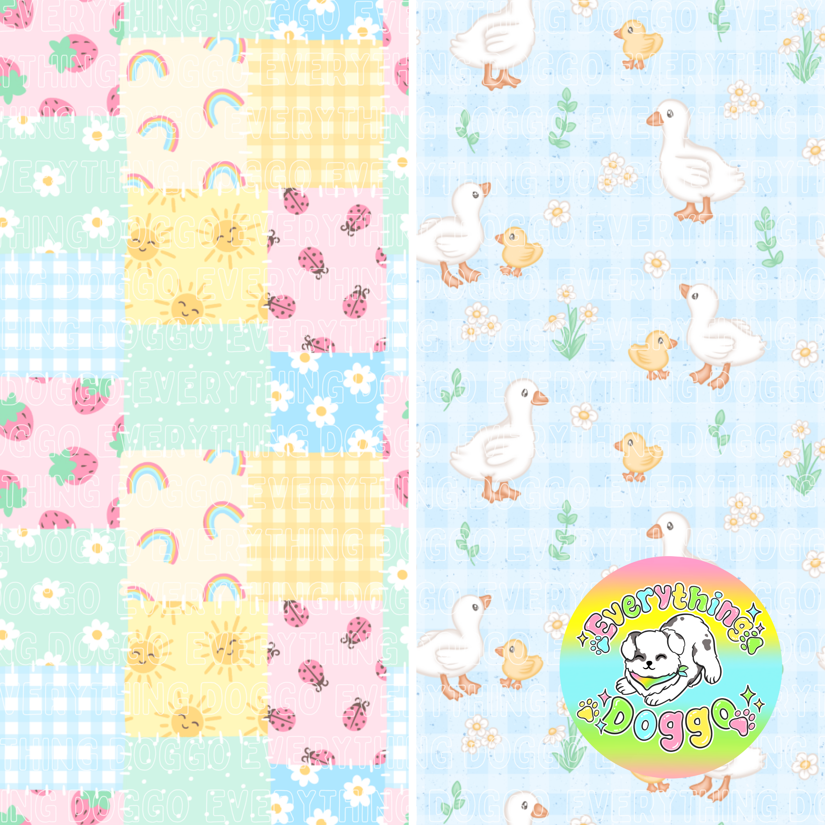 Duckling Days - Bandana (Reversible)