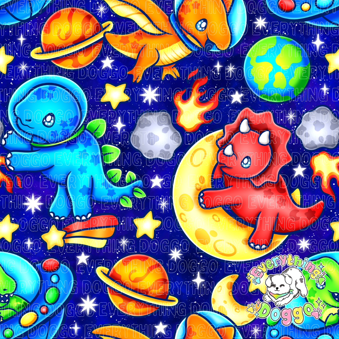 Outer Space Dinosaurs - Bandana