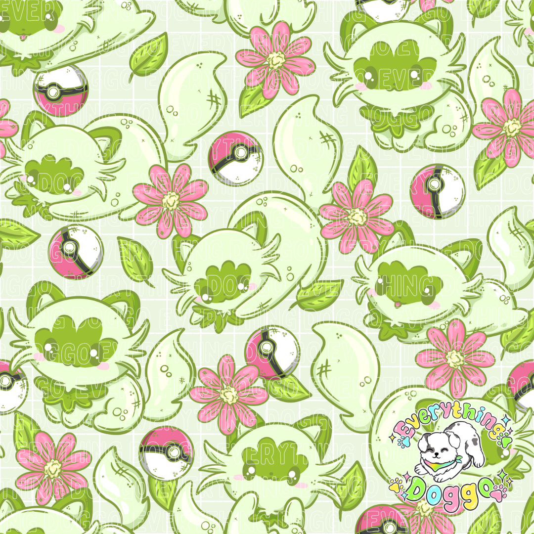 Green Kitty - Bandana