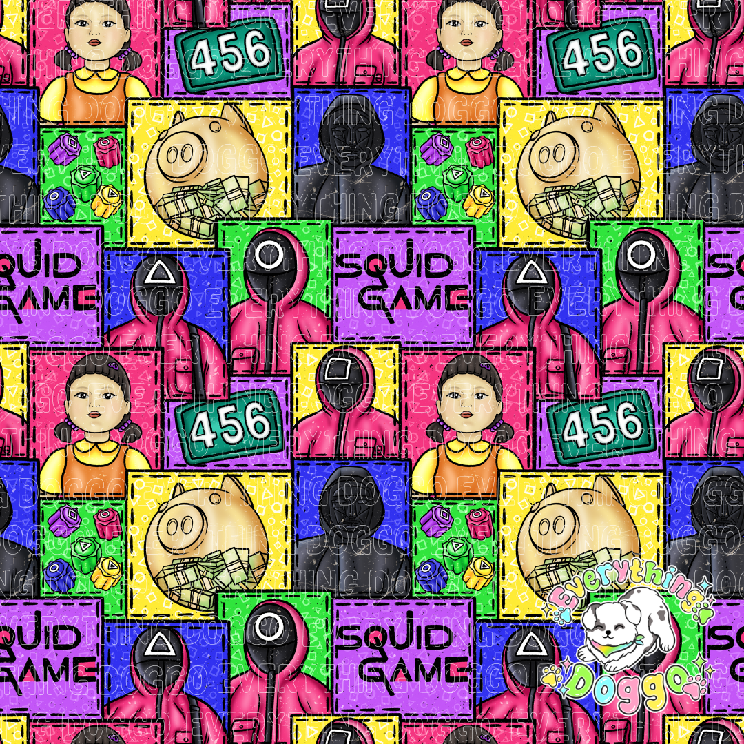 Squid Patches - Bandana