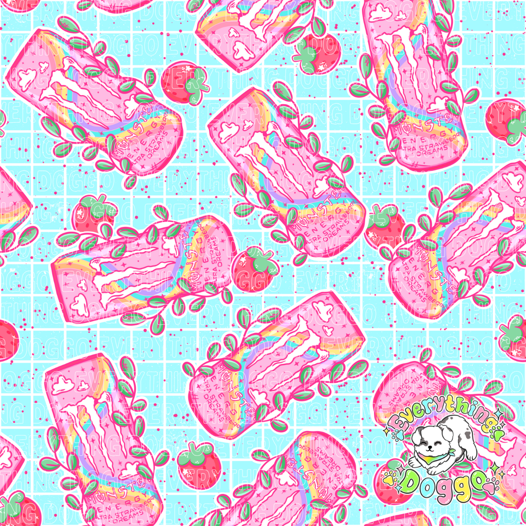 Strawberry Dreams Energy - Bandana