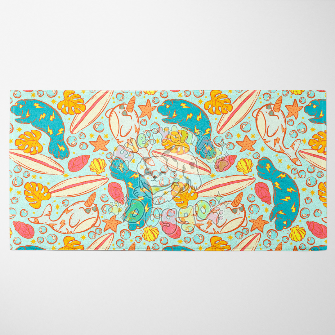Rad Sea Animals - Towel