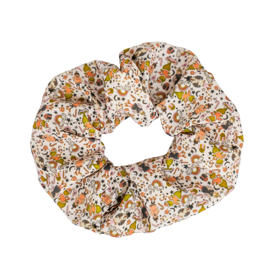 Grinch - Crepe De Chine Scrunchie