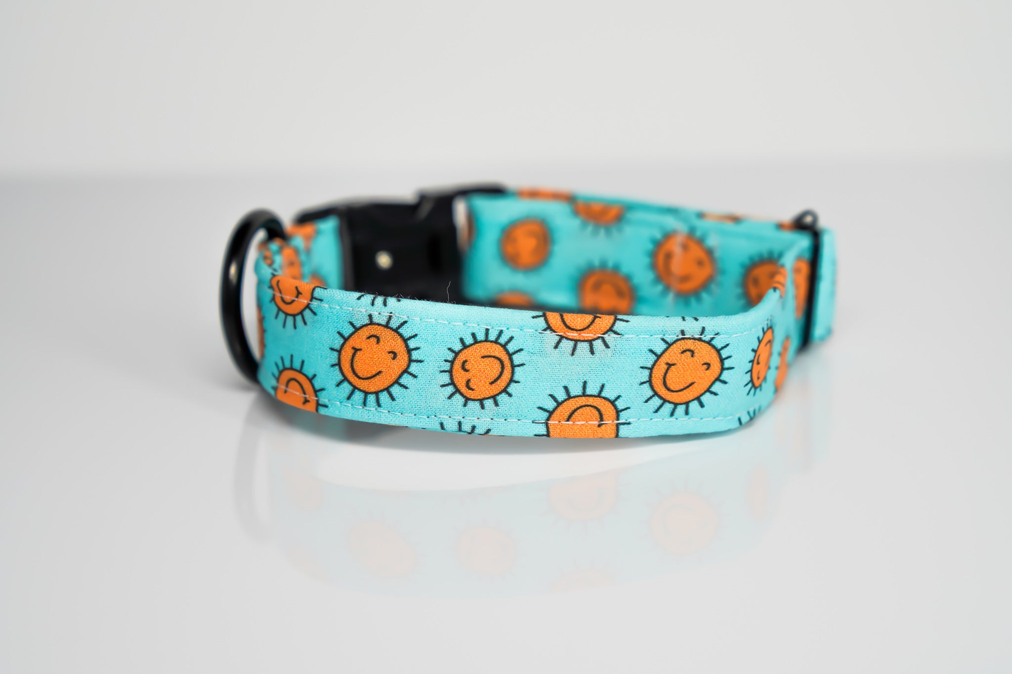 Sunshine On My Mind Cotton Dog Collar