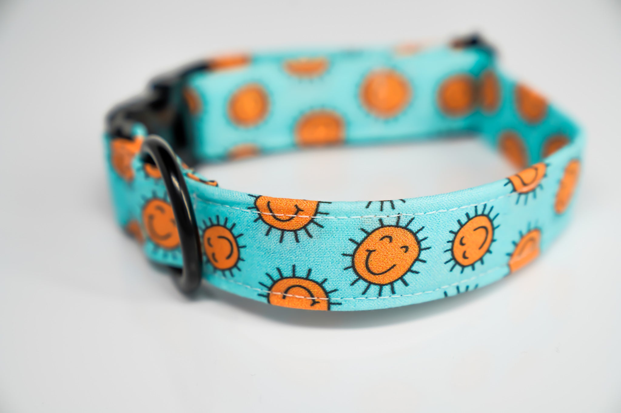 Sunshine On My Mind Cotton Dog Collar