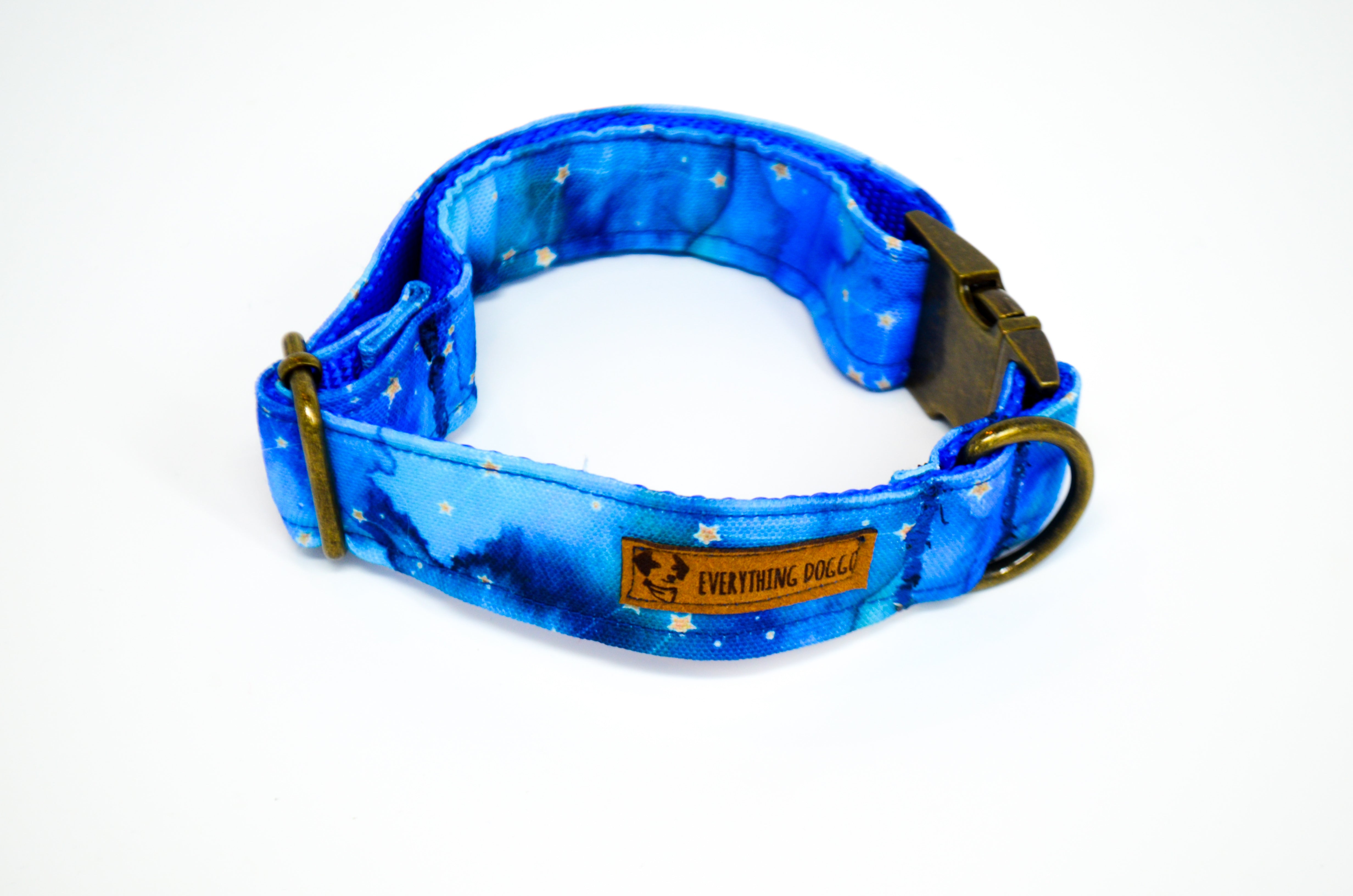 Starry Night Eco Canvas Dog Collar