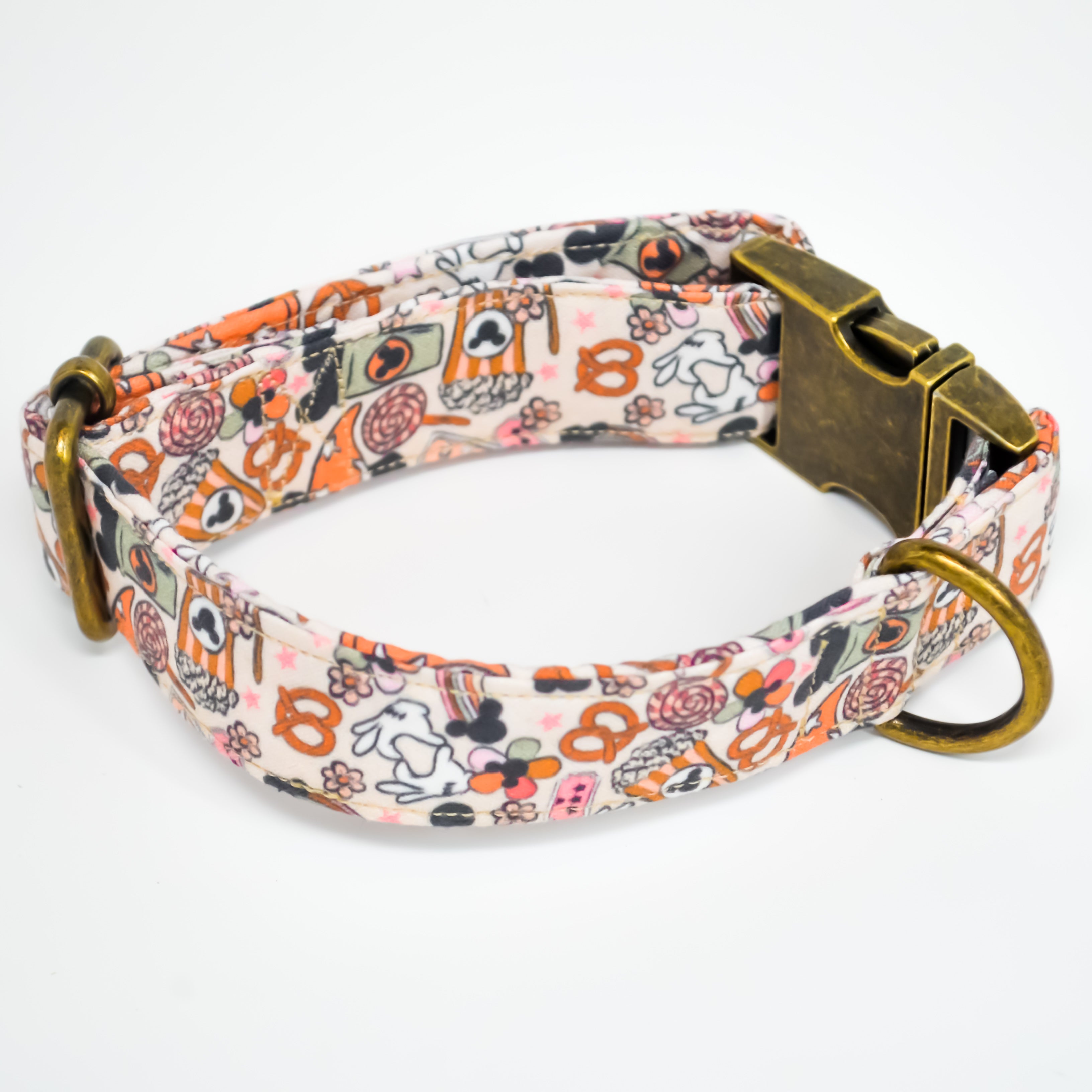 Mousey Magic Cotton Dog Collar