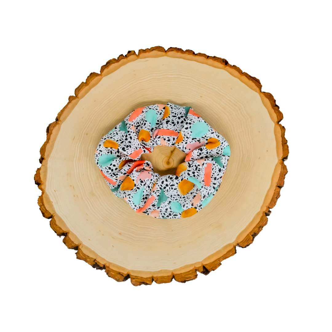 Confetti - Crepe De Chine Scrunchie