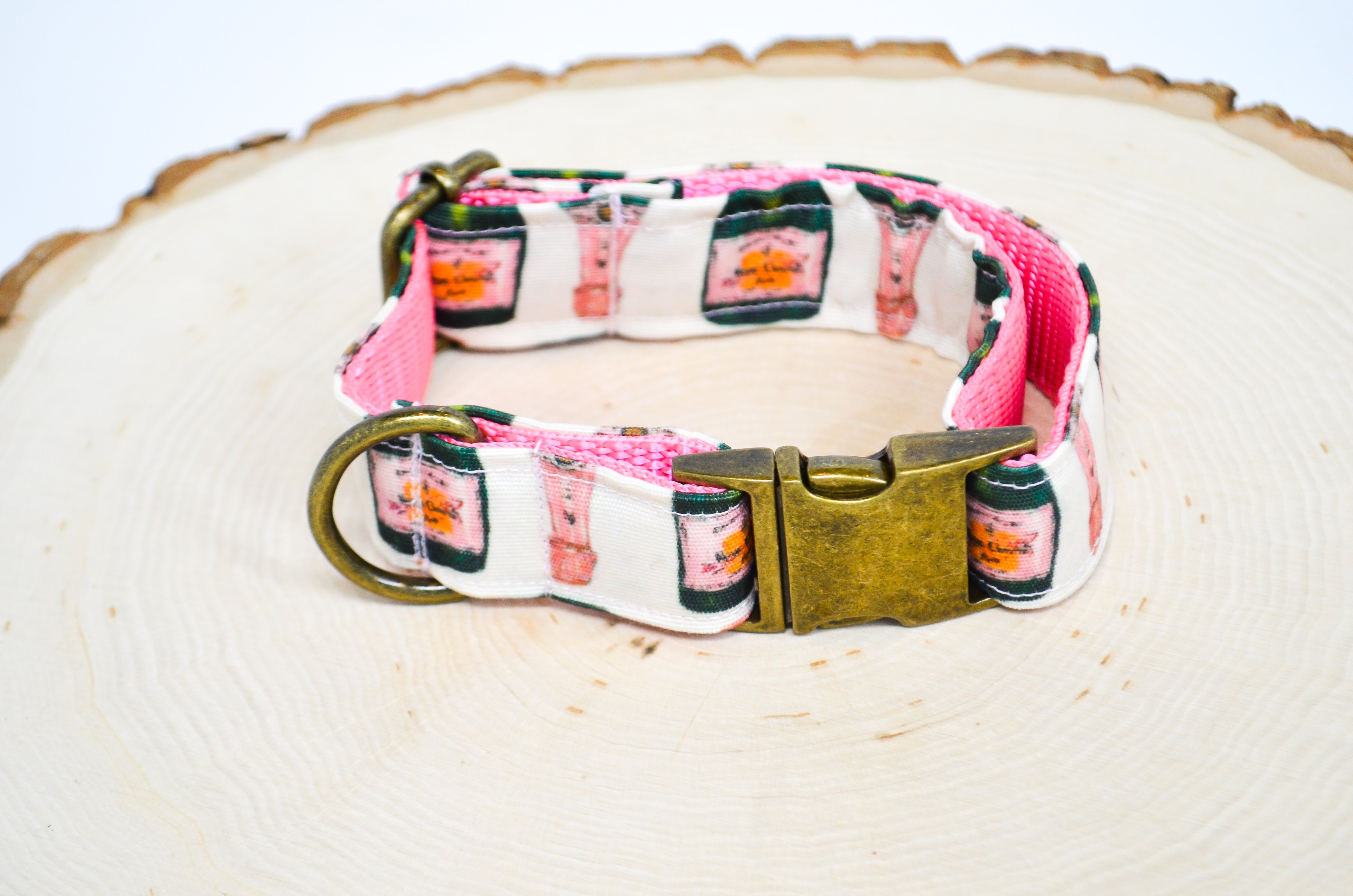 Champagne - Eco Canvas Dog Collar