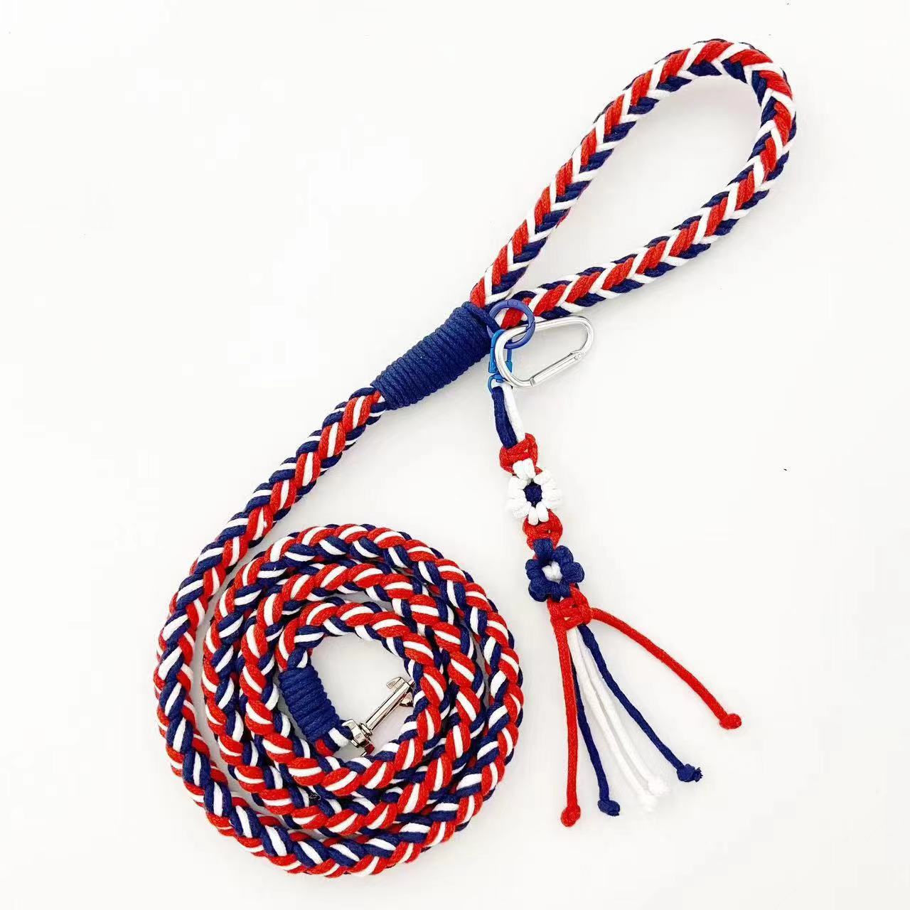 Braided USA Dog Leash