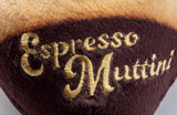 Espresso Muttini Squeaker Dog Toy