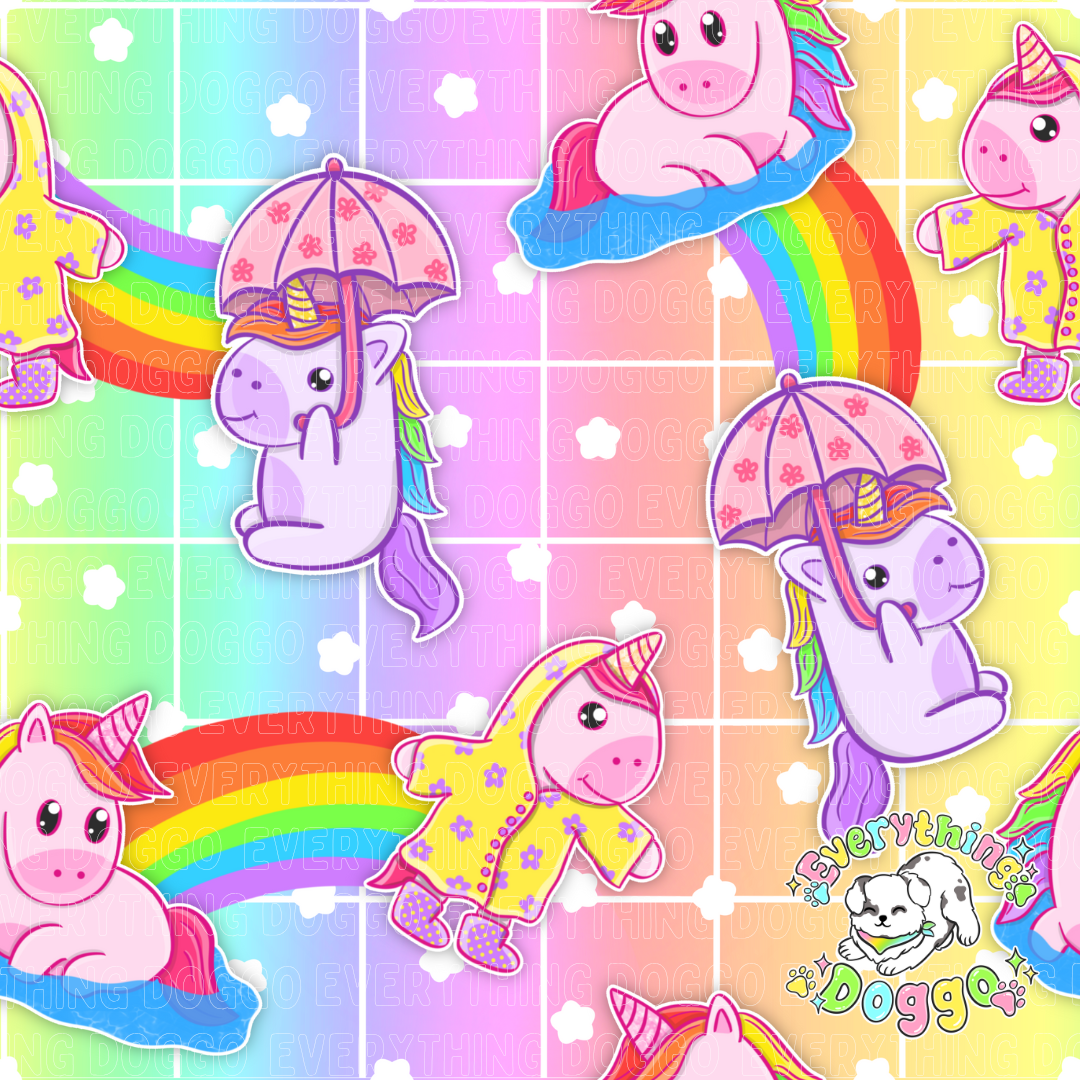 Rainy Day Unicorns - Bandana
