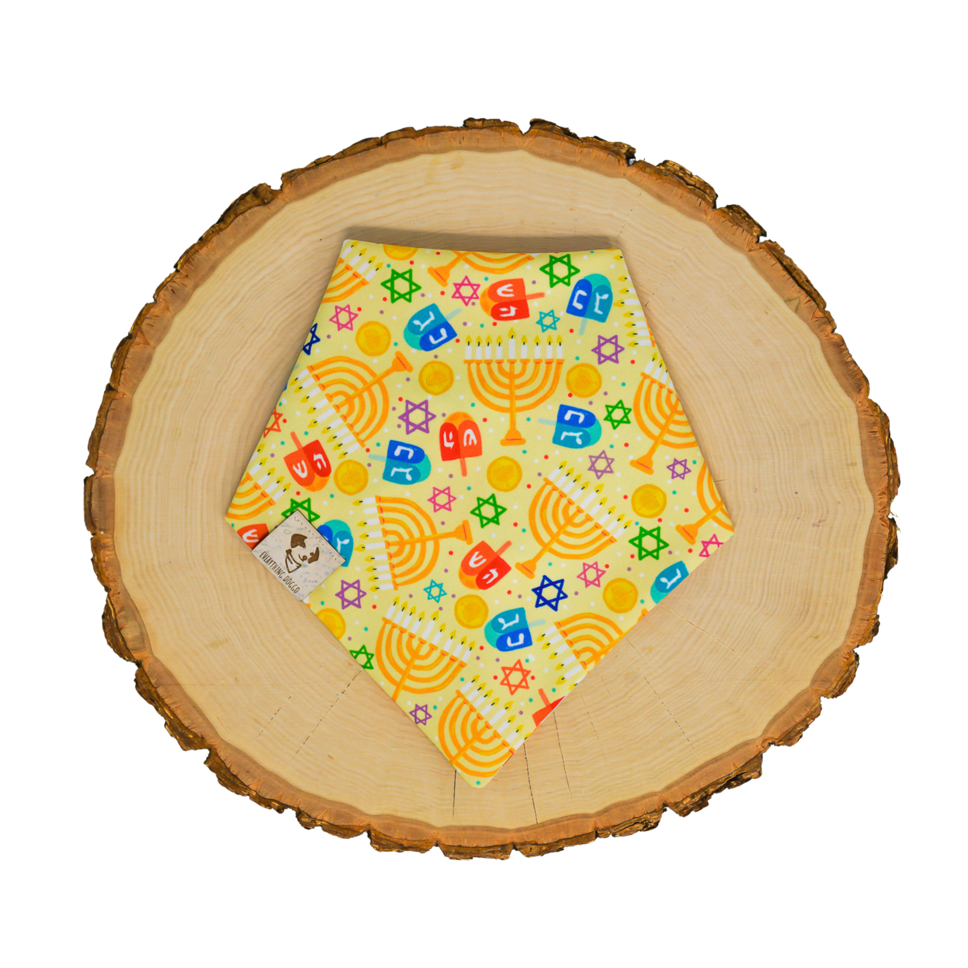 Happy Paw-nukkah - Bandana (Reversible)