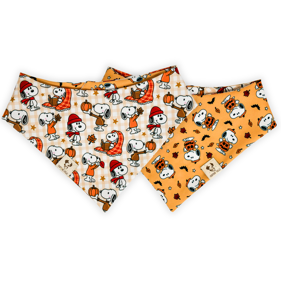 Fall Snoops - Bandana (Reversible)