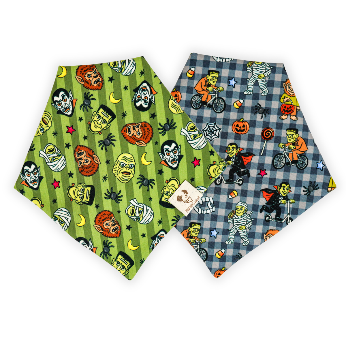 Vintage Monster Mash - Bandana (Reversible)