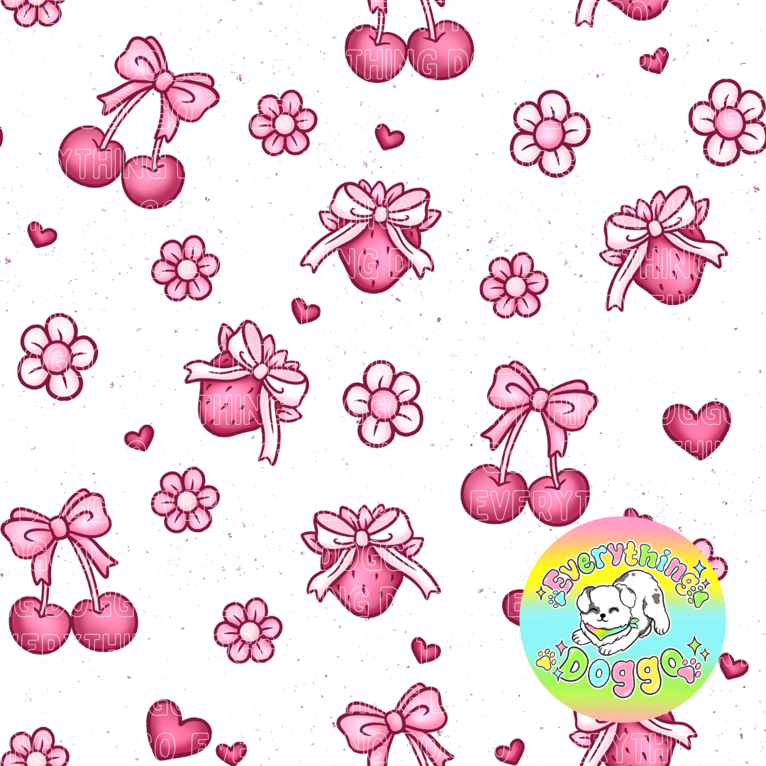 Vintage Kitty Coquette - Bandana (Reversible)