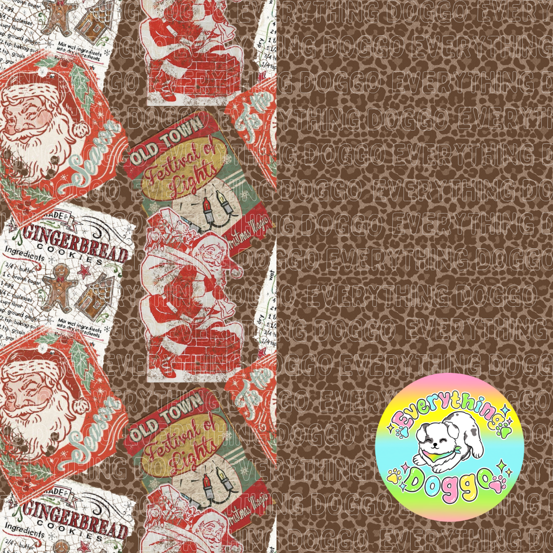 Vintage Santa - Bandana (Reversible)