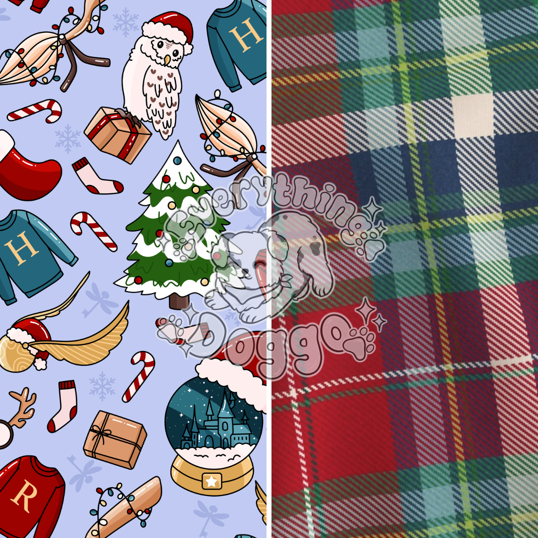 Wizard Christmas (Christmas Mystery #5) - Bandana (Reversible)