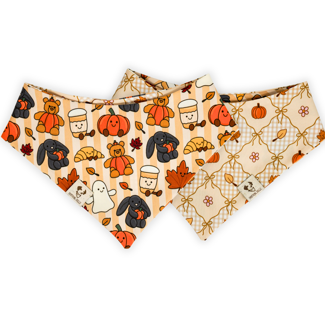 Autumn Snuggles - Bandana (Reversible)