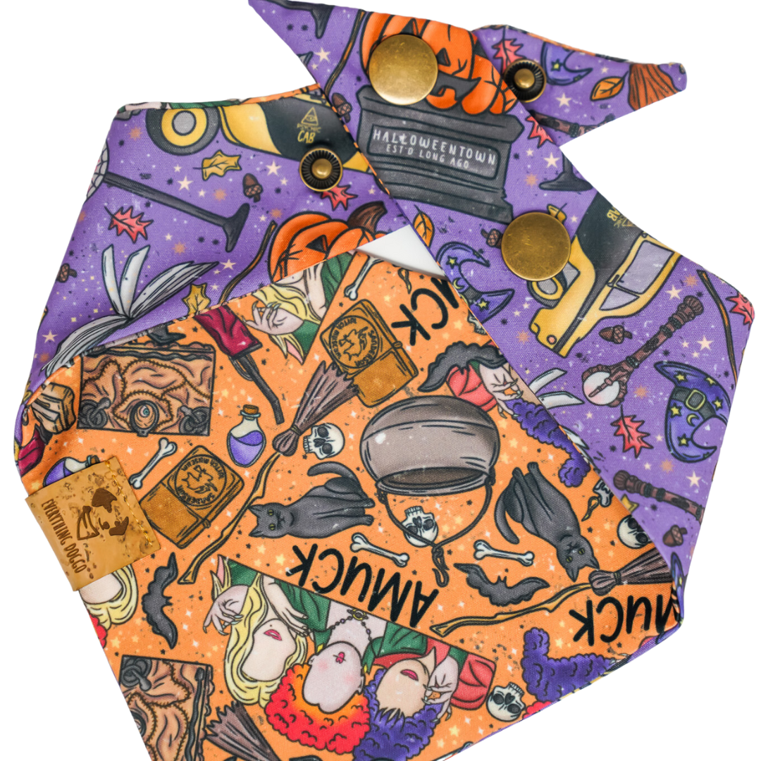 Halloween Movies - Bandana (Reversible)