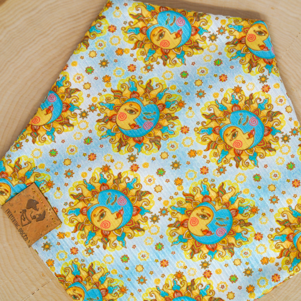 Sun and Moon - Classic Tie On Bandana