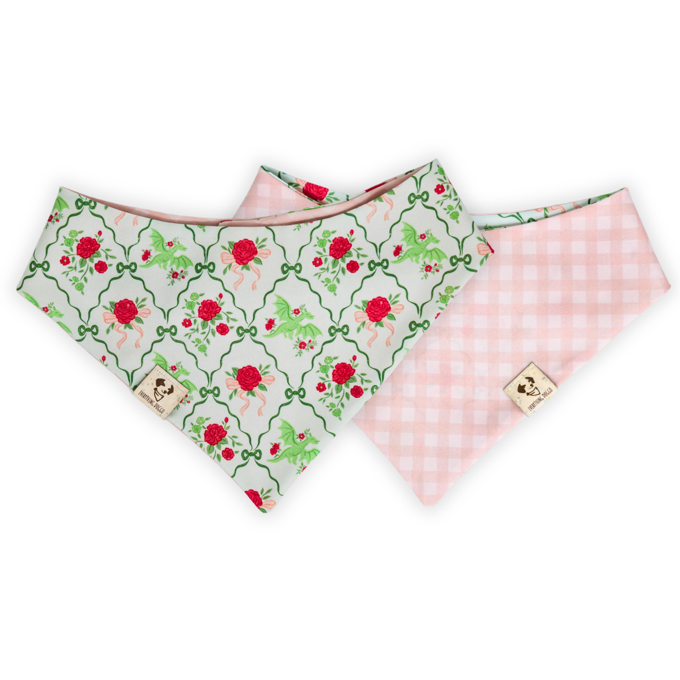 Emerald Dragon Coquette - Bandana (Reversible)