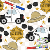 First Responders with Sheriff - Bandana (Reversible)