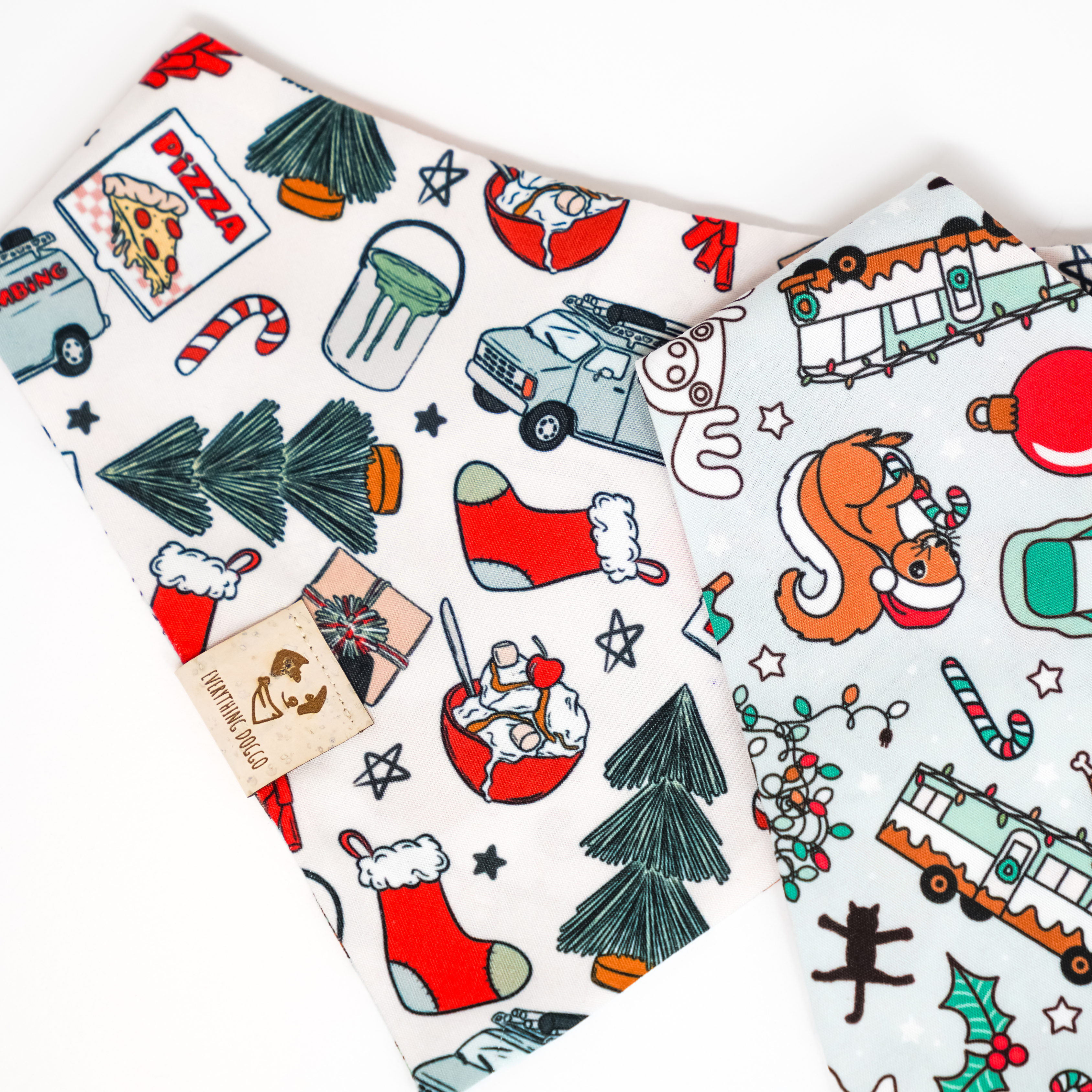 Christmas Movies - Single Snap Bandana (Reversible)