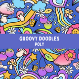 Groovy Doodles - Classic Tie On Bandana