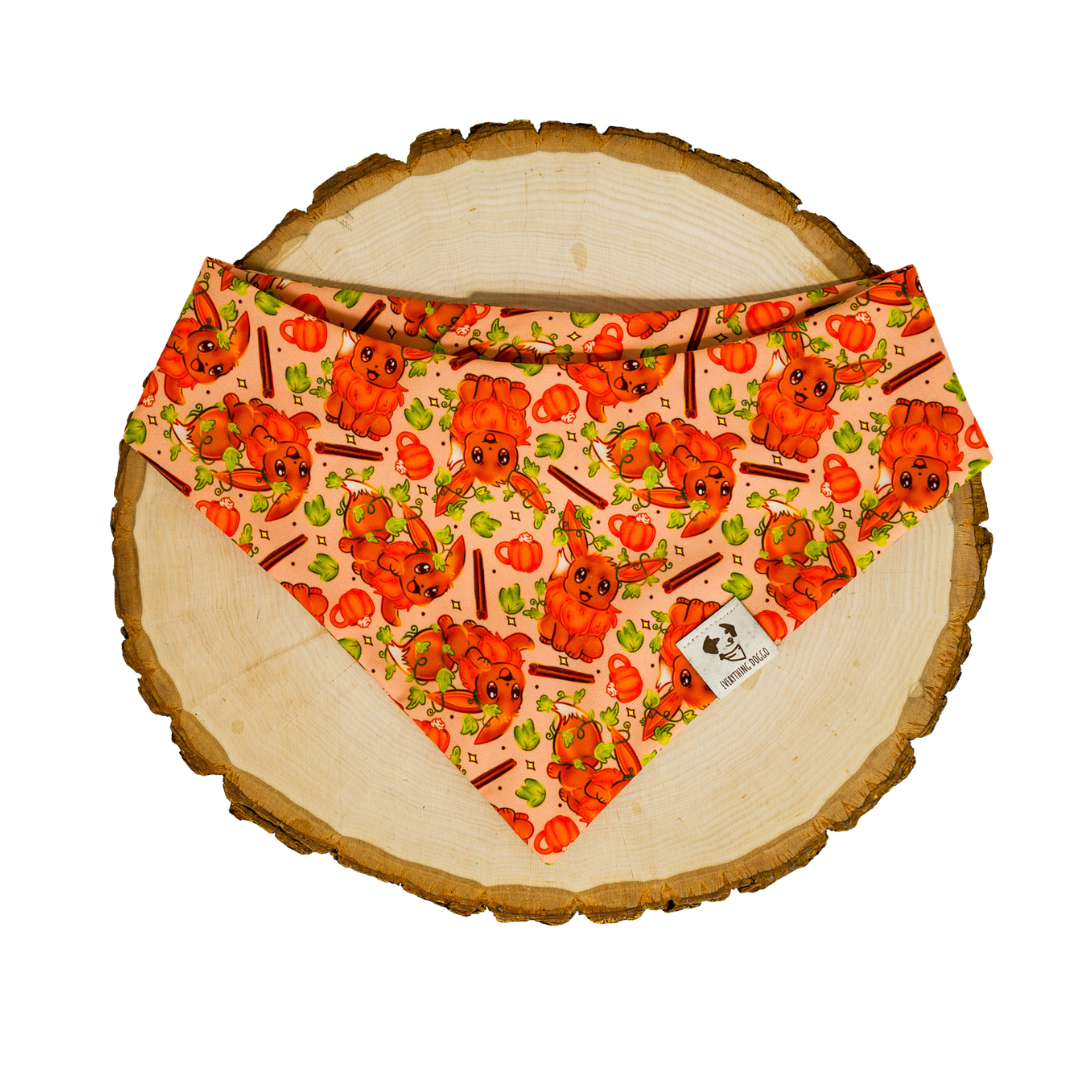 Pumpkin Spice Eve (Pink) - Bandana