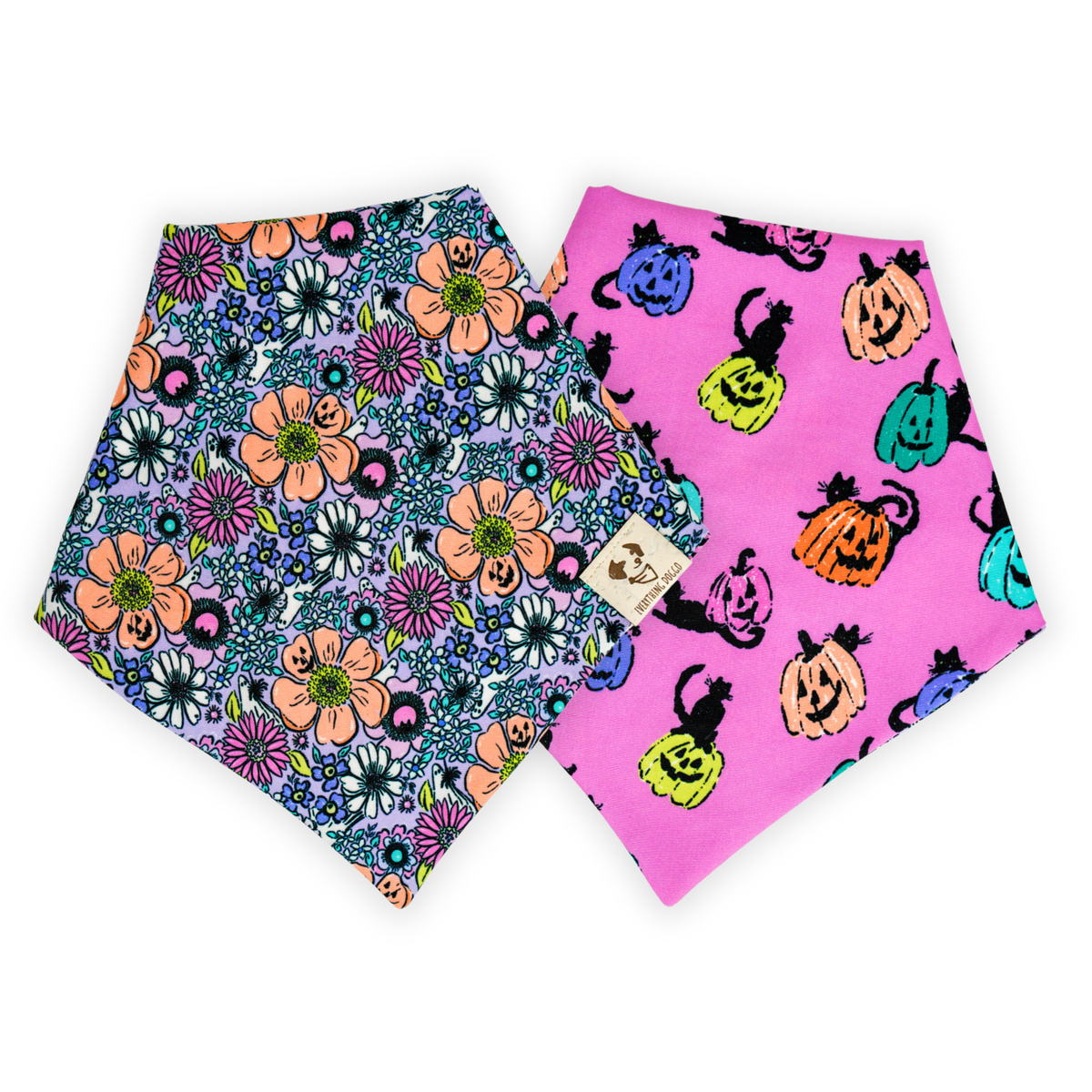 Pretty Little Pumpkins - Bandana (Reversible)