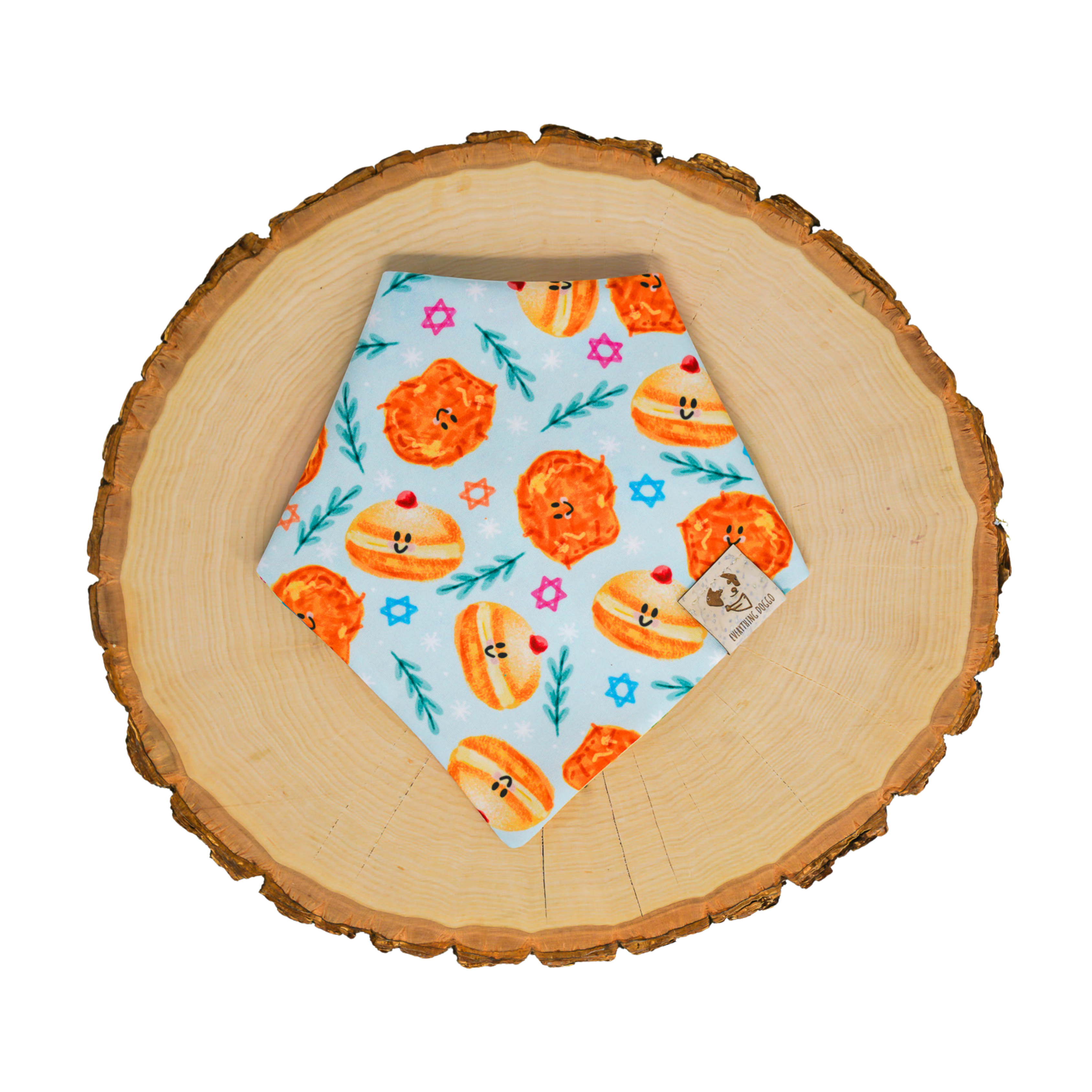 Happy Paw-nukkah - Bandana (Reversible)