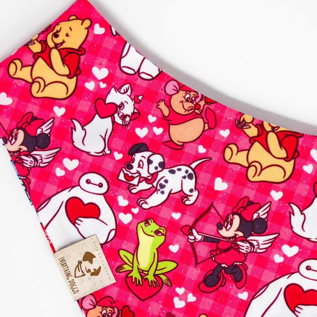 Once Upon a Valentine - Bandana (Reversible)