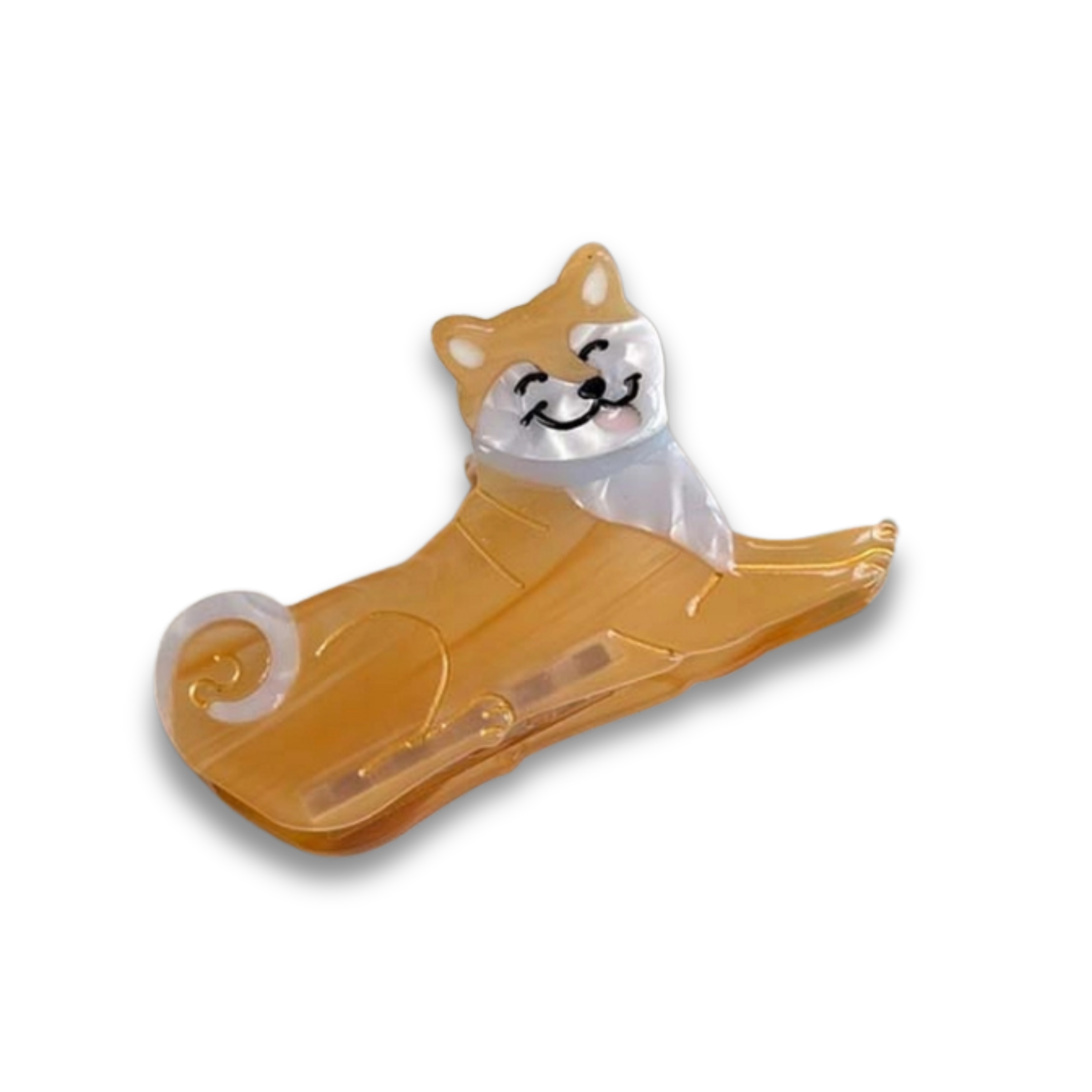 Shiba Inu Hair Claw Clip