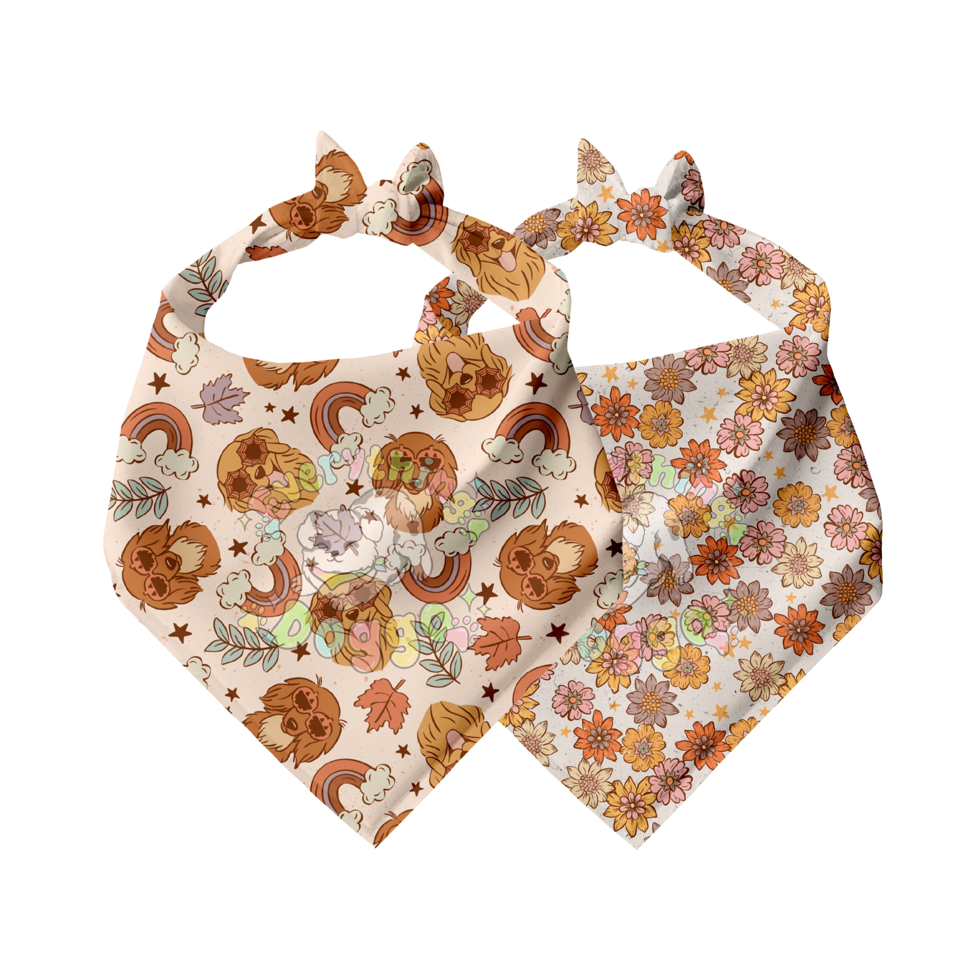Harvest Pups - Bandana (Reversible)