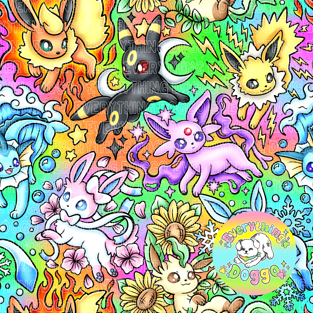 Rainbow Evolutions - Bandana (Reversible)