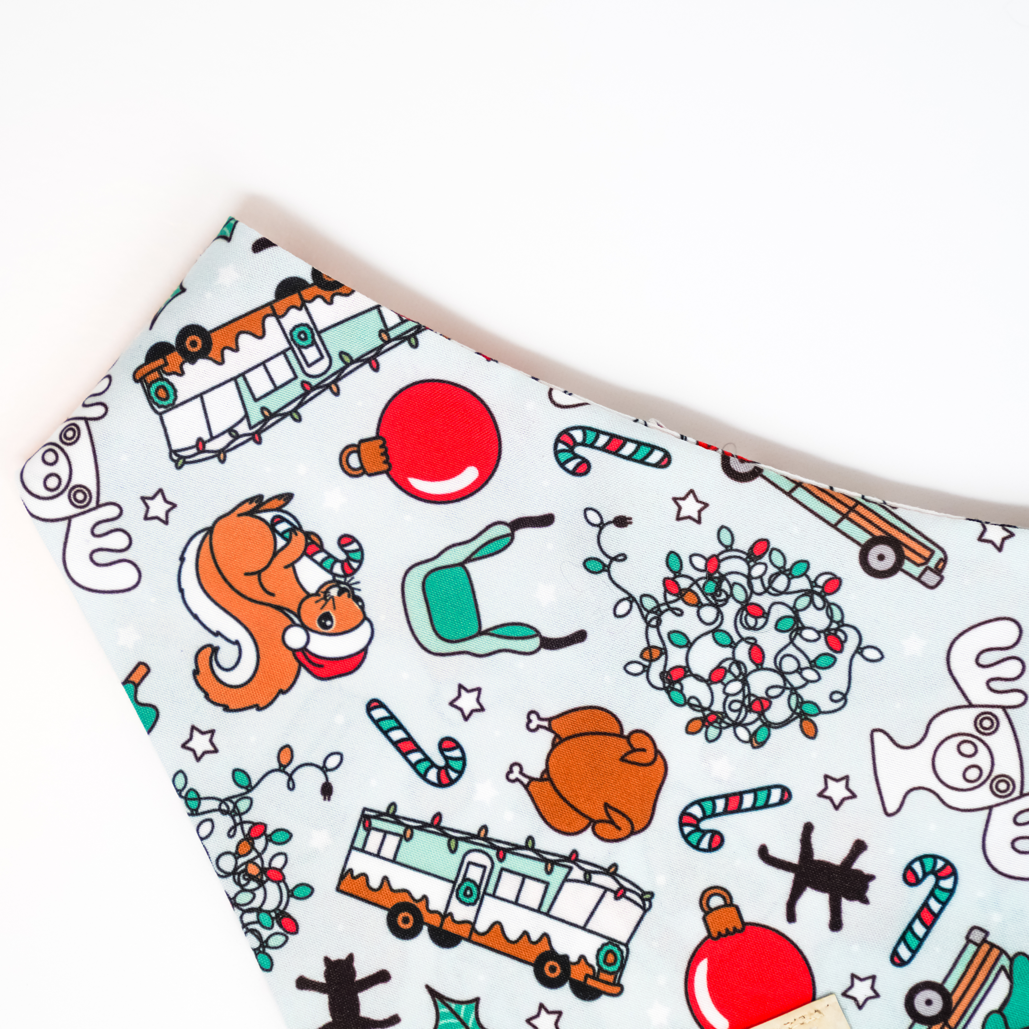 Christmas Movies - Single Snap Bandana (Reversible)