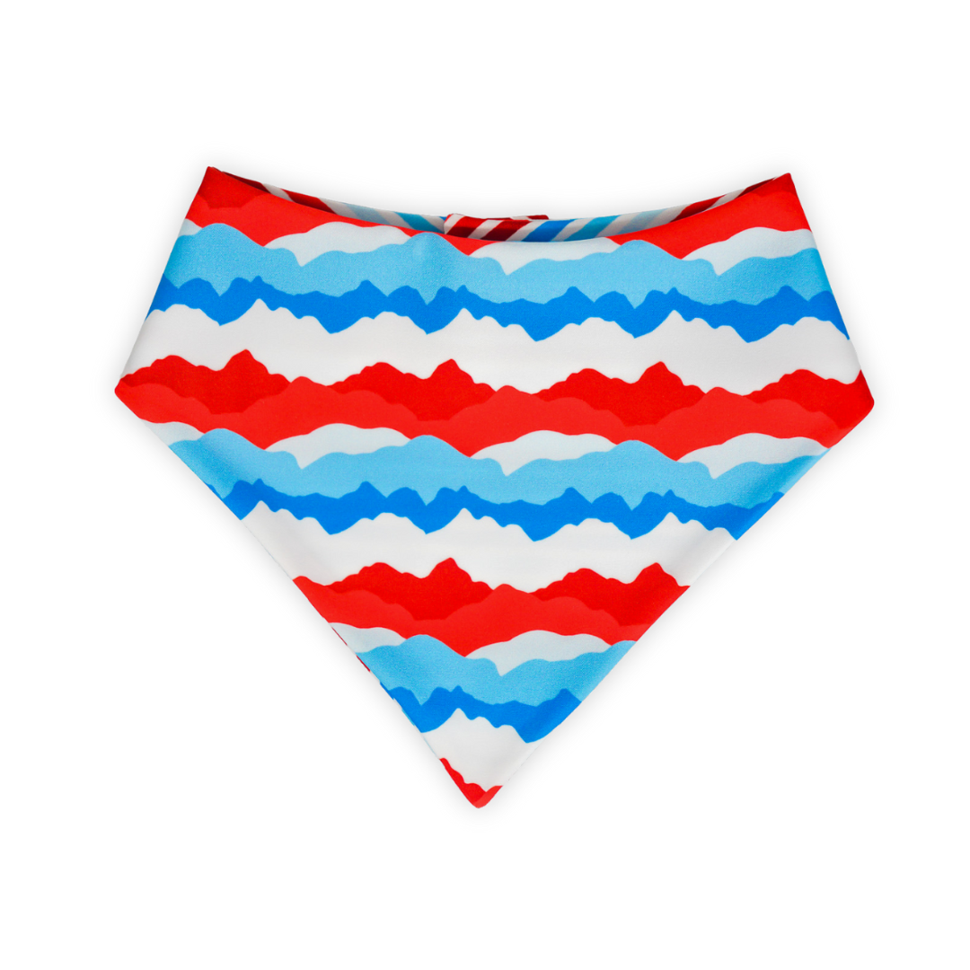 RWB Mountains - Active Snap On Bandana (Reversible)