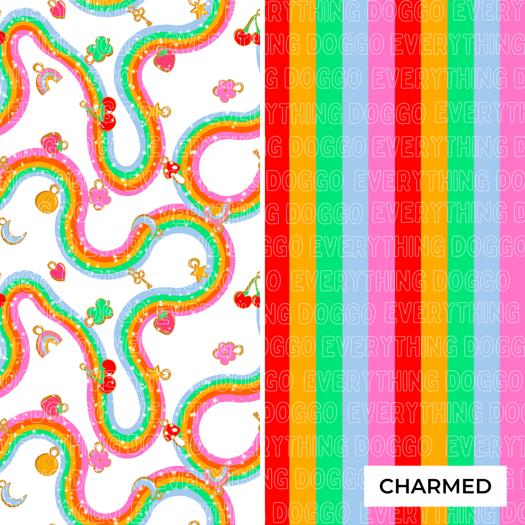 Rainbow Charms - Bandana (Reversible)