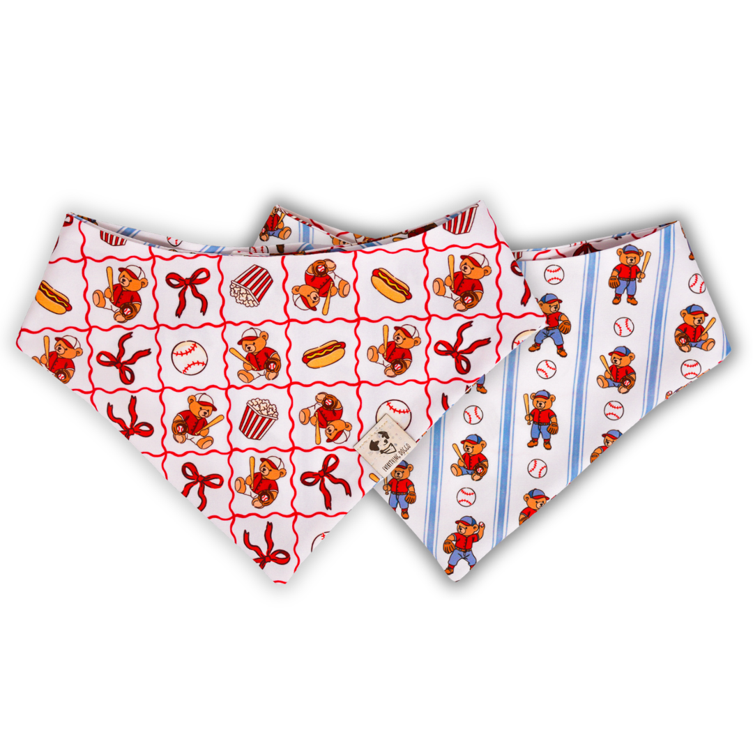 Teddy Ballgame (March Monthly Mystery) - Bandana