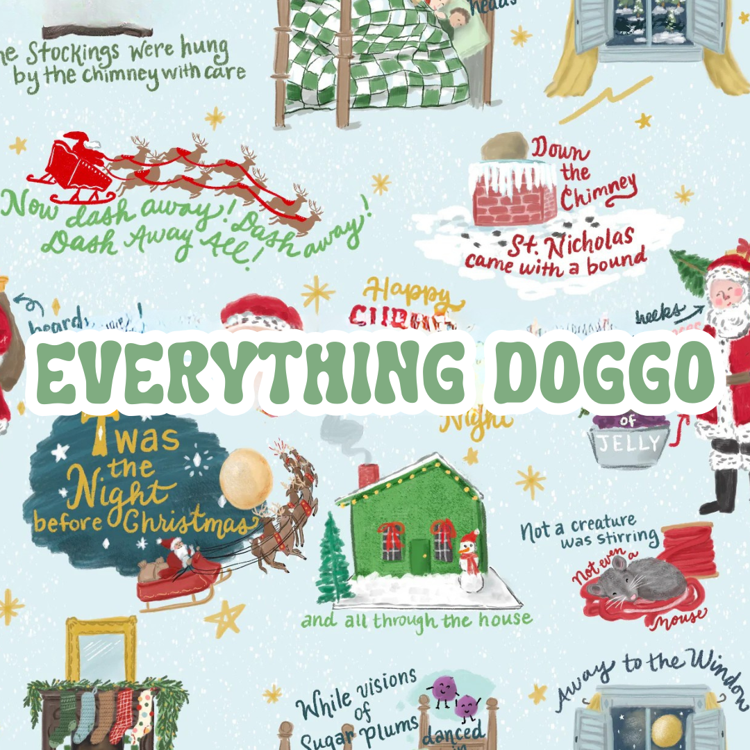 Night Before Christmas (Christmas Mystery #2) - Bandana (Reversible)