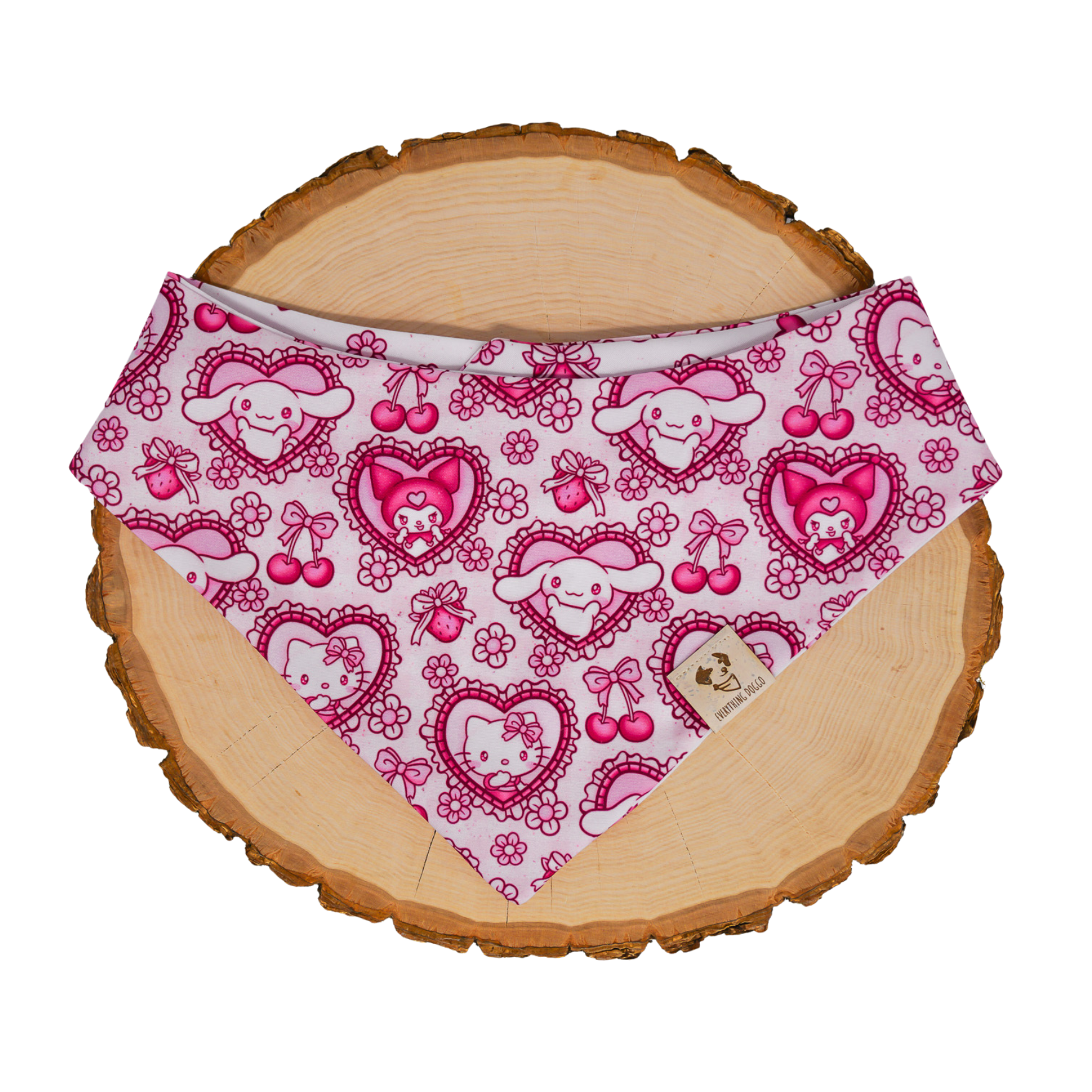 Vintage Kitty Coquette - Bandana (Reversible)