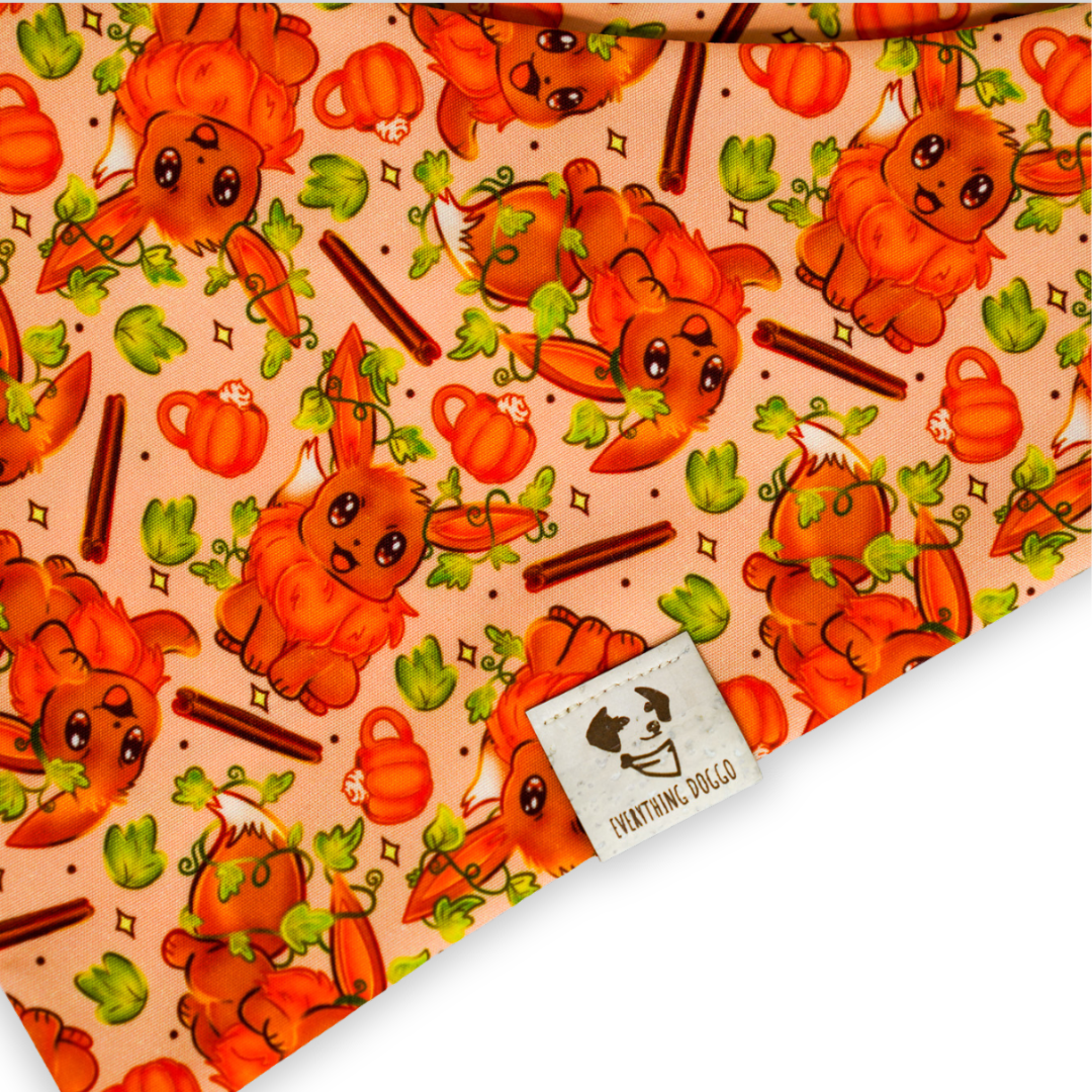 Pumpkin Spice Eve (Pink) - Bandana