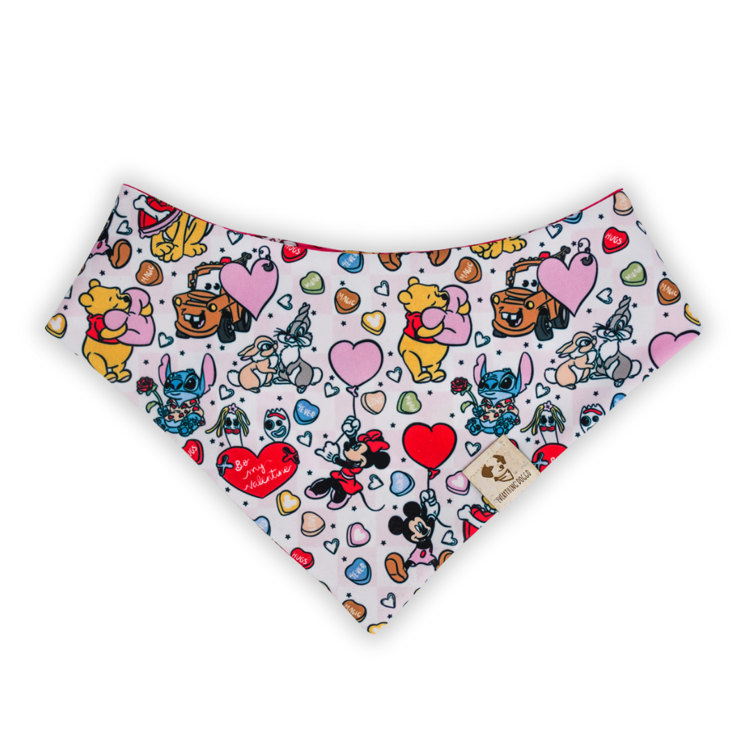 Valentine Characters - Bandana (Reversible)