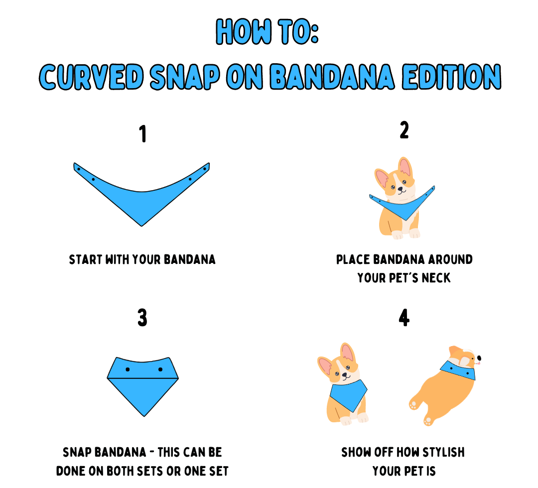 Moon Cats (February Monthly Mystery) - Bandana