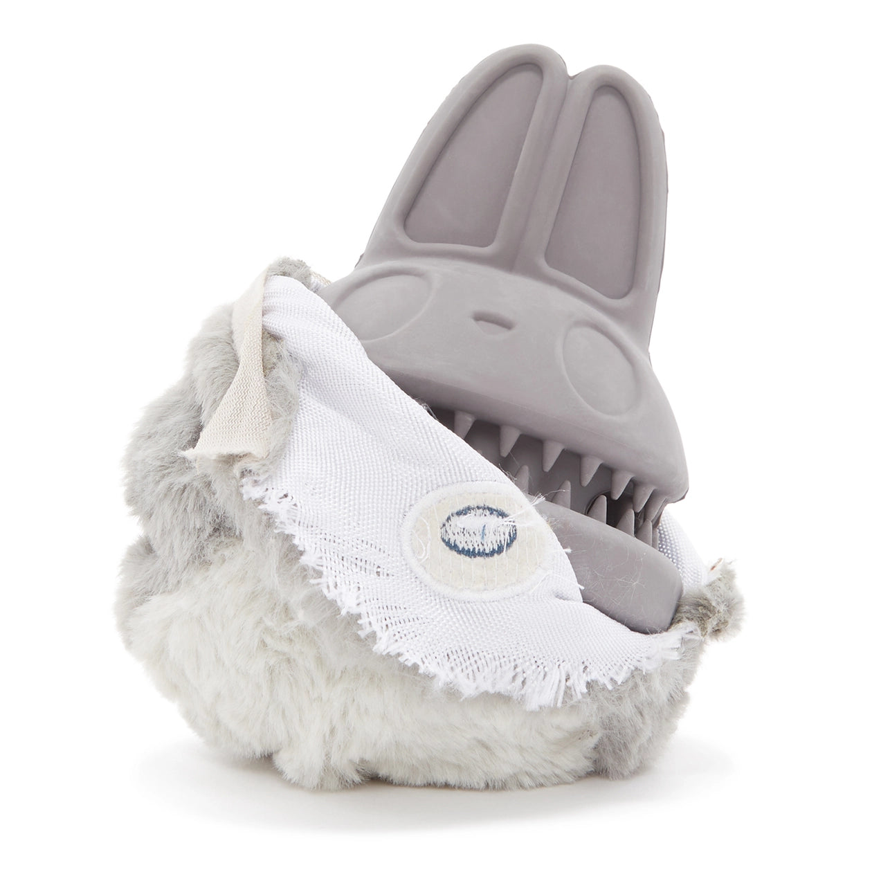 Bark Hare Raiser Rabbit Rubber Super Chewer Dog Toy