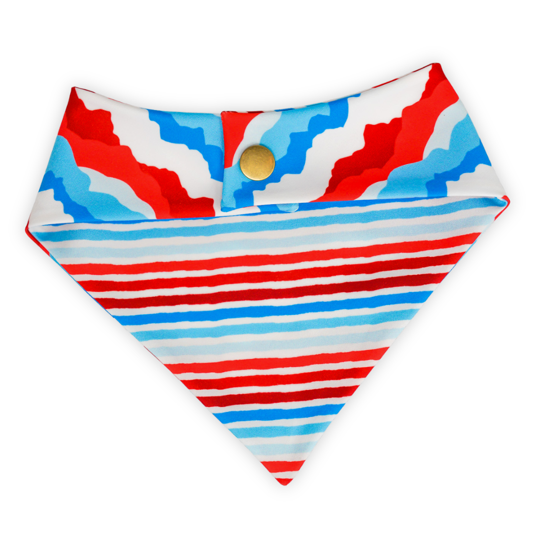 RWB Mountains - Active Snap On Bandana (Reversible)