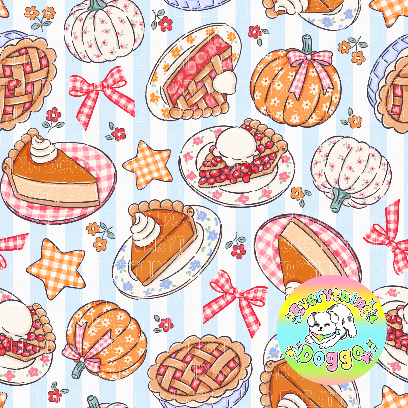 Pumpkin Picnic - Bandana (Reversible)